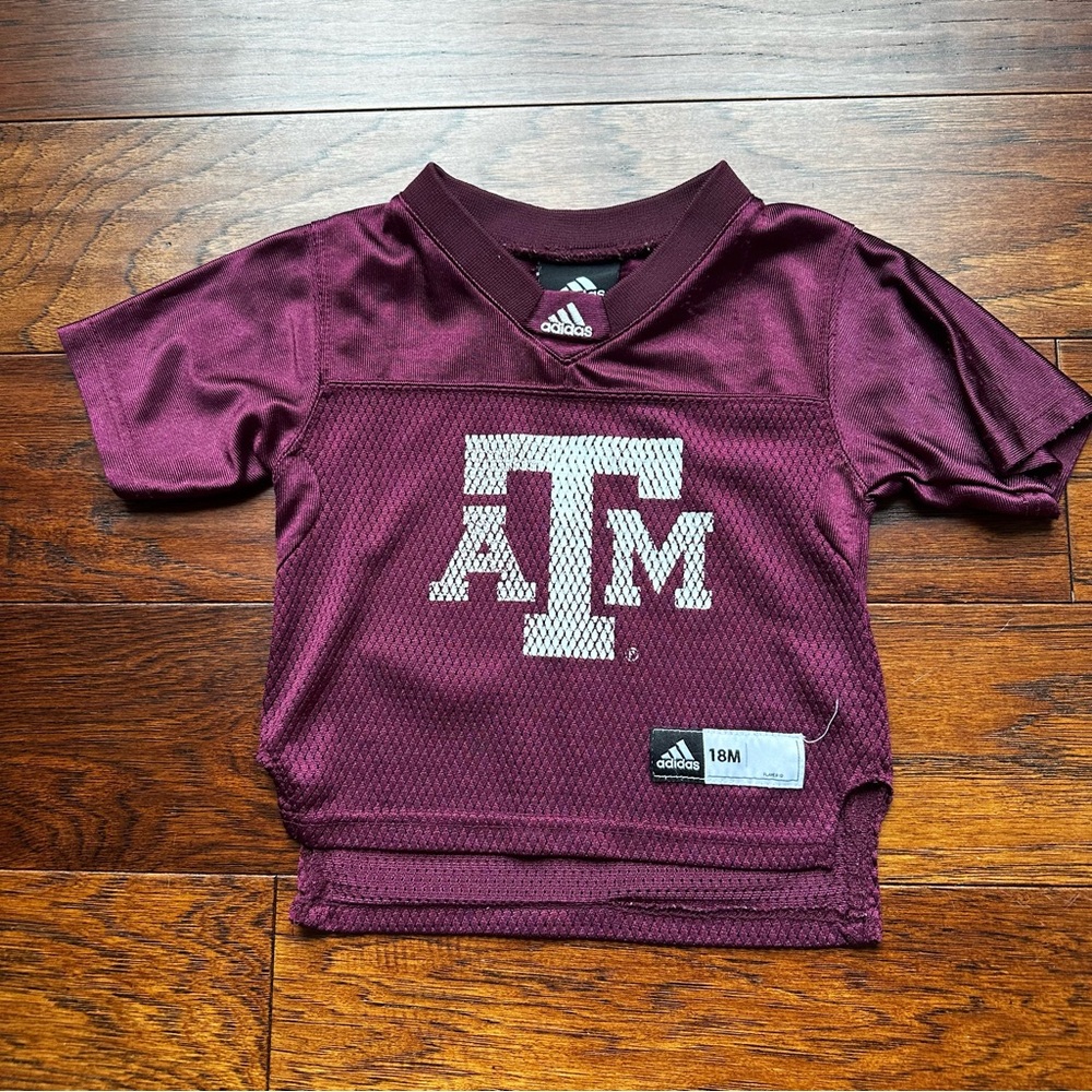 Adidas Kids Burgundy Jersey